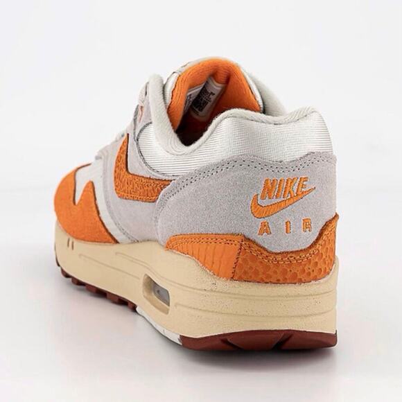 Nike Airmax 1 Master Magna Orange size 9 - Picture 4 of 6